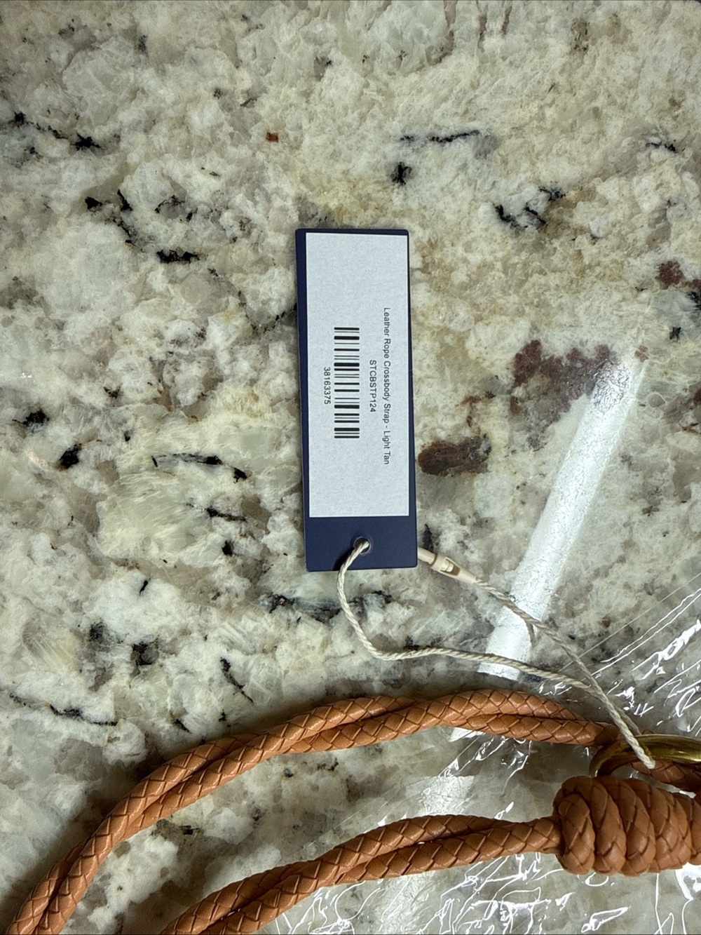Parker Thatch Light Tan Rope Strap NWT - Picture 4 of 5